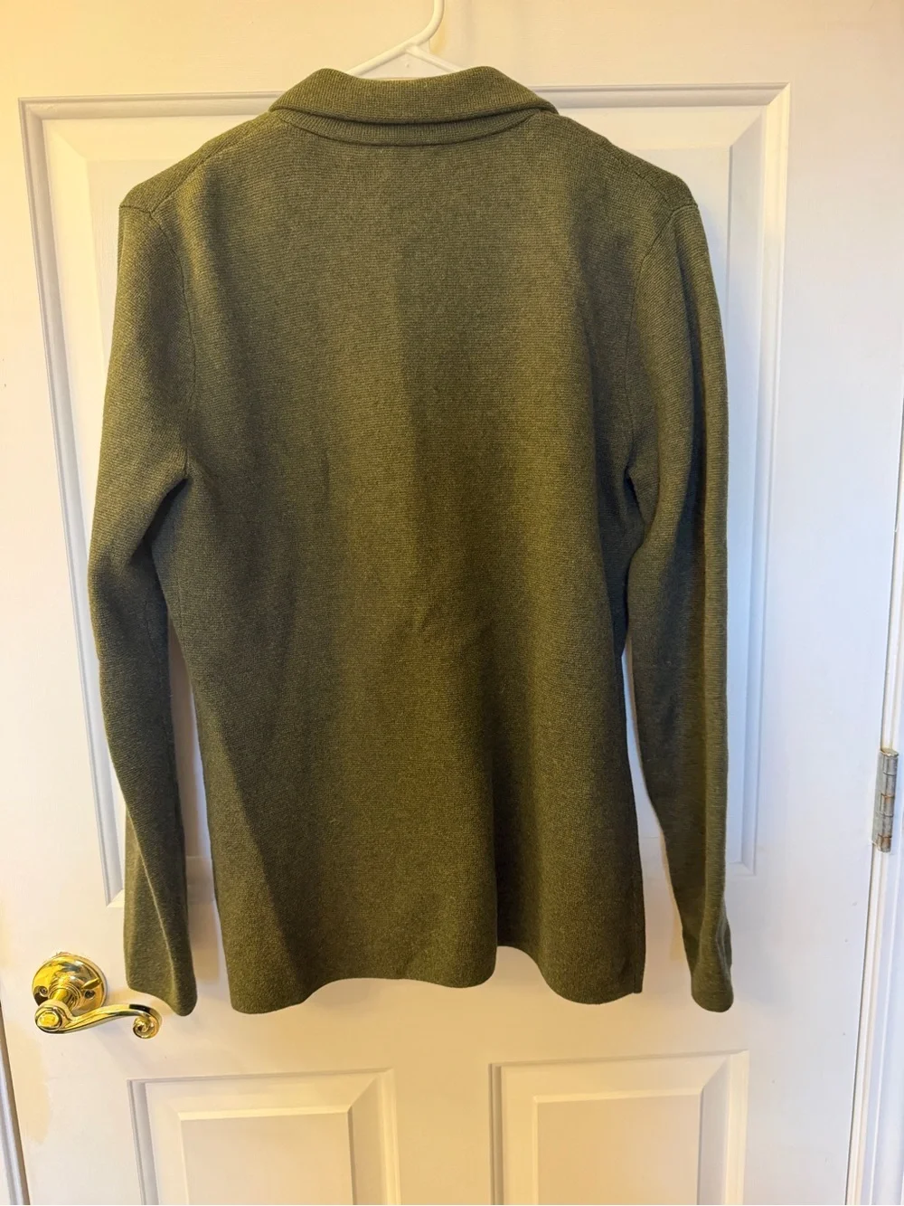 J. Crew Olive Green Women's Single-Button Sweater Blazer size S
